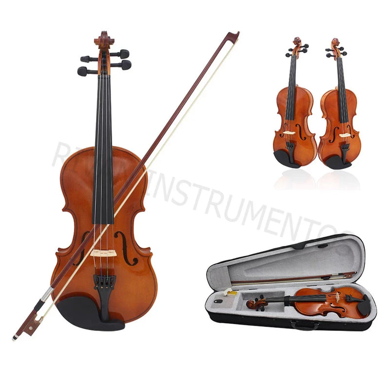 Violino 4/4 Completo com Estojo + Arco + Breu - Aproveite a Promoção!