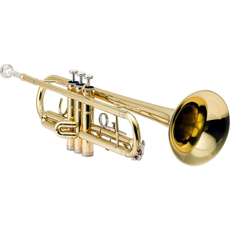 Trompete Bb Harmonics HTR-300L Laqueado | Acompanhado de Soft Case Luxo 🎺