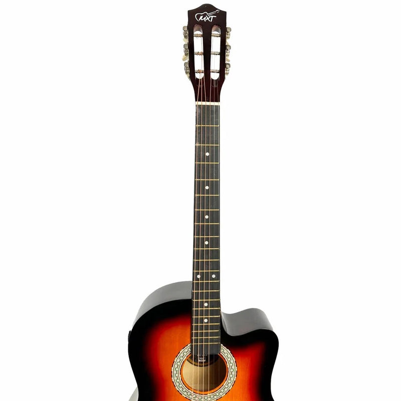 Violão Eletroacústico MXT Cutway 39" com Equalizador e Capa – Sunburst 🎶