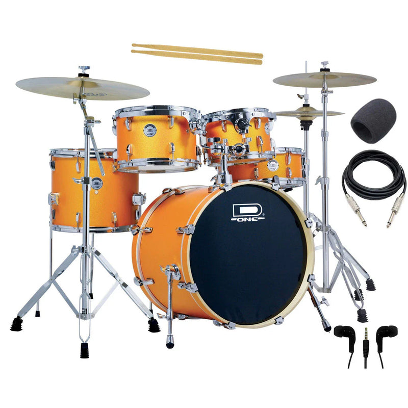 Bateria Acústica D One Rocket DR20: Potência e Qualidade para seu Som! 🎶