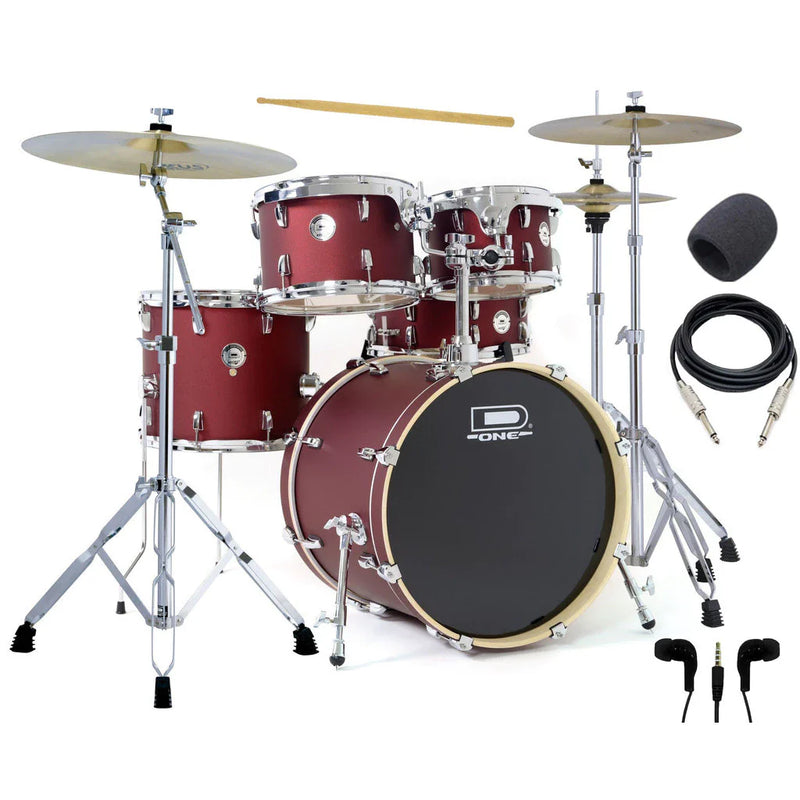 Bateria Acústica D One Rocket DR20: Potência e Qualidade para seu Som! 🎶