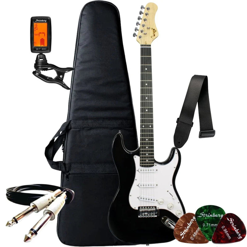 Kit Completo Guitarra Stratocaster Bravo BEG-100 – Desempenho e Conforto para Iniciantes! 🎸