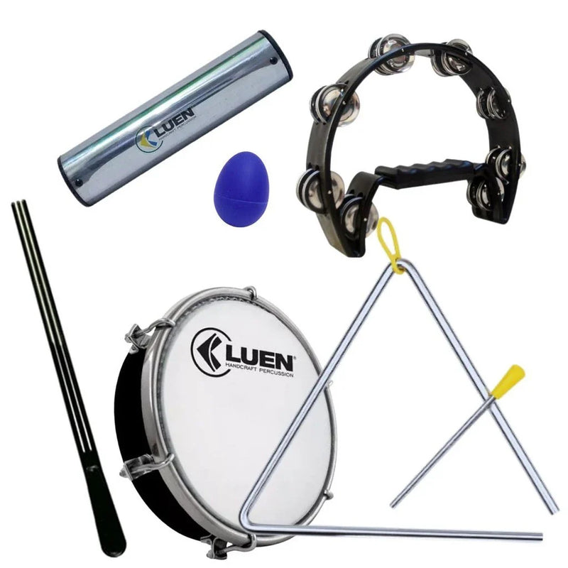 Kit Completo de Percussão - Tudo para Ritmar Suas Melhores Músicas!